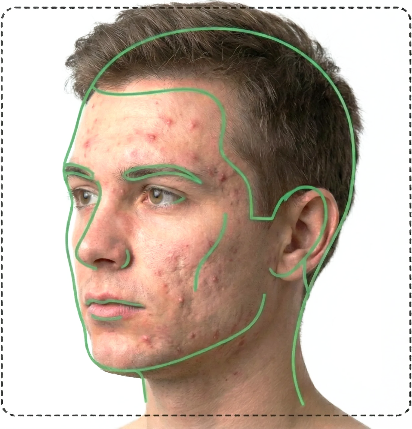 Right diagonal example